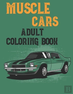 Bertrand.pt - Muscle Cars Adult Coloring Book