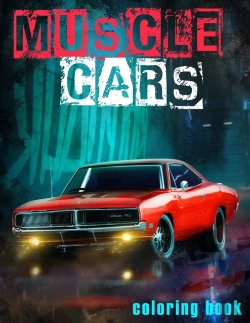 Bertrand.pt - Muscle Cars Coloring Book