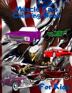 Bertrand.pt - Muscle Cars Coloring Book