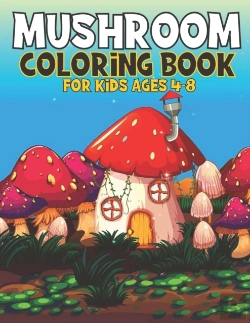 Bertrand.pt - Mushroom Coloring Book For Kids Ages 4-8