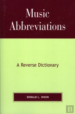 Bertrand.pt - Music Abbreviations