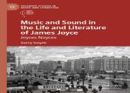 Music And Sound In The Life And Literature Of James Joyce