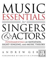Music Essentials For Singers And Actors