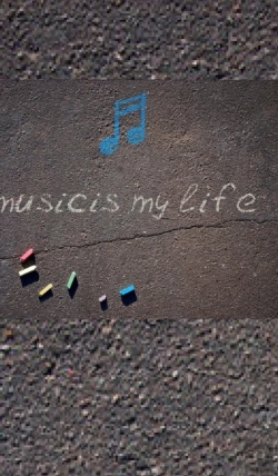 Bertrand.pt - Music Is My Life Creative Blank Journal