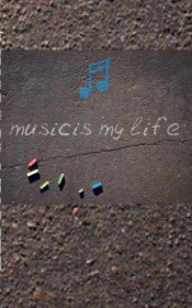 Music Is My Life Creative Blank Journal