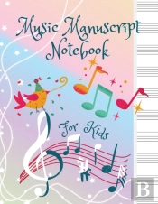 Music Manuscript Notebook For Kids