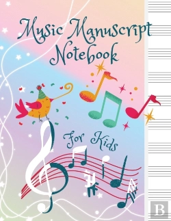 Bertrand.pt - Music Manuscript Notebook For Kids