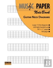 Music Paper Notebook - Guitar Neck Diagrams