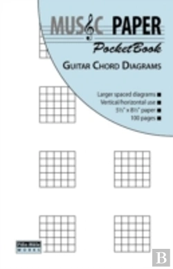 Bertrand.pt - Music Paper Pocketbook - Guitar Chord Diagrams