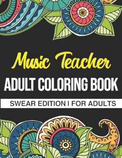 Bertrand.pt - Music Teacher Adult Coloring Book