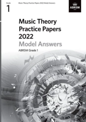 Music Theory Practice Papers Model Answers 2022, Abrsm Grade 1