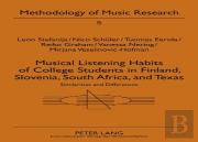 Musical Listening Habits Of College Students In Finland, Slovenia, South Africa, And Texas