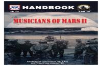 Musicians Of Mars Ii Handbook