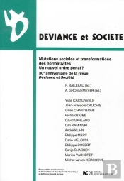 Mutations Sociales Et Transformations Des Normativités ; Un Nouvel Ordre Pénal ?