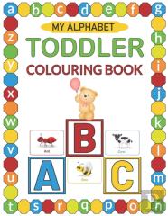 My Alphabet Toddler Colouring Book