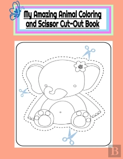 Bertrand.pt - My Amazing Animal Coloring And Scissor Cut-Out Book