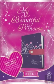 My Beautiful Princess Bible-Nlt-Magnetic Closure