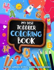 My Best Toddler Coloring Book