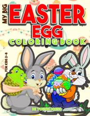 My Big Easter Coloring Book For Kids 2-8