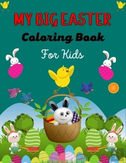 Bertrand.pt - My Big Easter Coloring Book For Kids