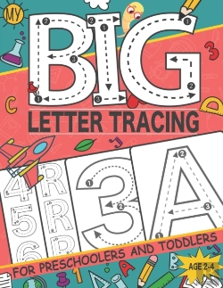 Bertrand.pt - My Big Letter Tracing For Preschoolers And Toddlers Ages 2-4