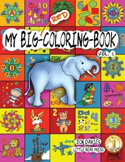Bertrand.pt - My Big Red Coloring Book Vol. 1