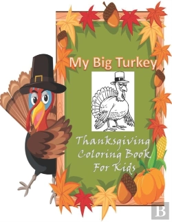Bertrand.pt - My Big Turkey Thanksgiving Coloring Book For Kids