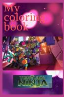 My Coloring Book Les Tortues Nindja