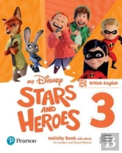 My Disney Stars And Heroes British Edition Level 3 Activity Book With Ebook