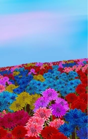 My Dotted Journal - Oh My Bottle Flower Field
