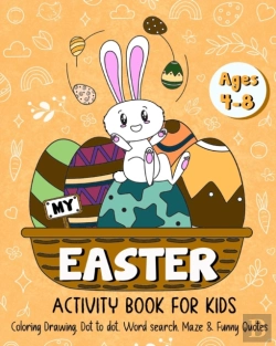 Bertrand.pt - My Easter Activity Book For Kids Age 4-8