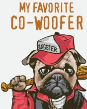 My Favorite Co-Woofer:  Furry Co-Worker