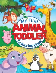 My First Animal Toddler Colouring Book