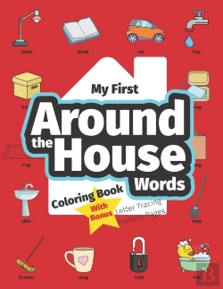 Bertrand.pt - My First Around The House Words Coloring Book