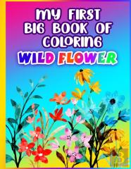 My First Big Book Of Coloring Wild Flower