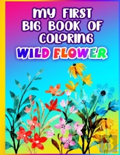 My First Big Book Of Coloring Wild Flower