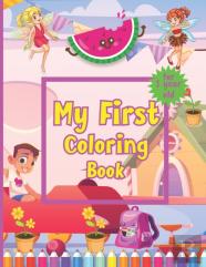 My First Coloring Book For 1 Year Old