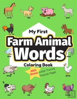 Bertrand.pt - My First Farm Animal Words Coloring Book