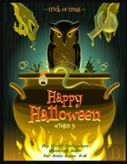 My First Halloween Coloring Book For Kids Ages 4-8