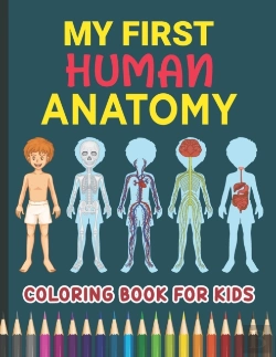 Bertrand.pt - My First Human Anatomy Coloring Book For Kids