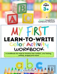 My First Learn To Write Color Activity Workbook