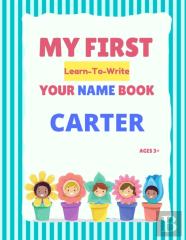 My First Learn-To-Write Your Name Book