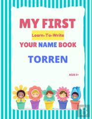 My First Learn-To-Write Your Name Book