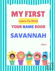 My First Learn-To-Write Your Name Book