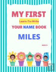 My First Learn-To-Write Your Name Book