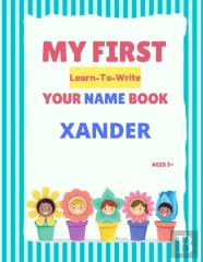 My First Learn-To-Write Your Name Book