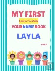 My First Learn-To-Write Your Name Book