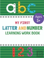 My First Letter And Number Learning Work Book Ages 3+