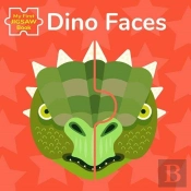My First Puzzle Book: Dino Faces