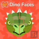 My First Puzzle Book: Dino Faces
